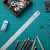 Lothee 12 Pieces Bulk Metal Yard Stick Large Stainless Steel