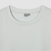 JAJU AIR Cotton Short-Sleeve T-shirt_Mint Grey