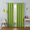 Eclipse Kids Kendall Blackout Thermal Curtain Panel,Lime,84-Inch