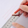 Metal Ruler, Multifunctional Ruler with Stopper, Template, Drawing Board, Construction