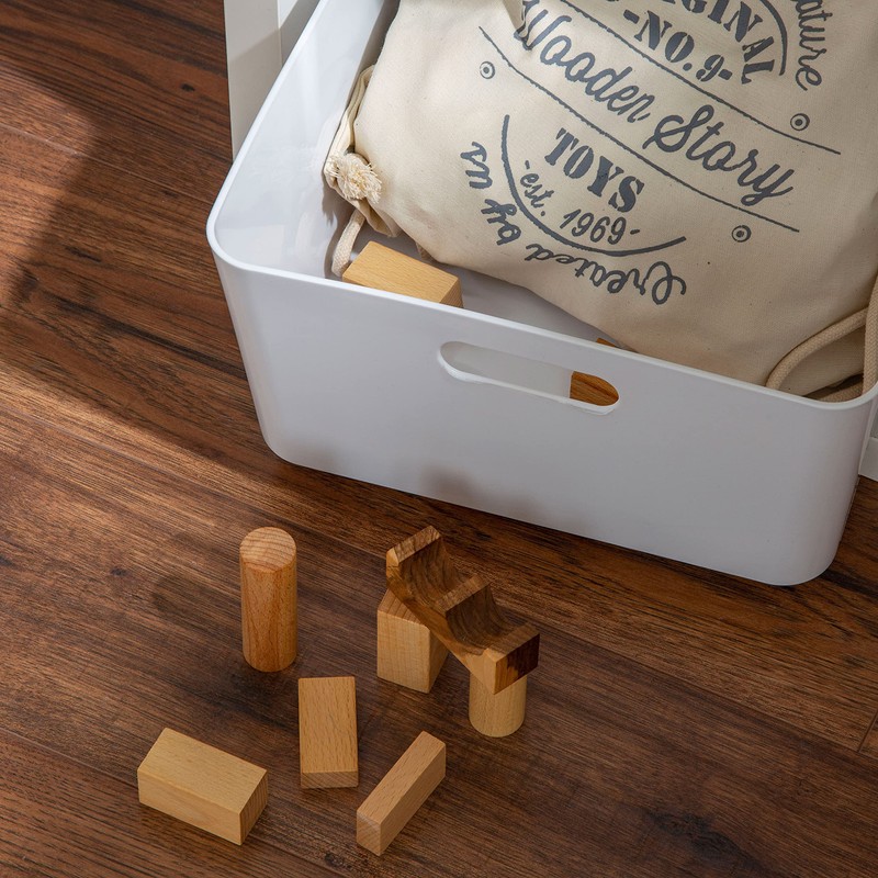 4 x Organiser Boxes - 15 cm High - Anthracite