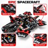 Black Spaceship Vehicle Model – Movie-Inspired Sci-Fi Desktop Ornament and