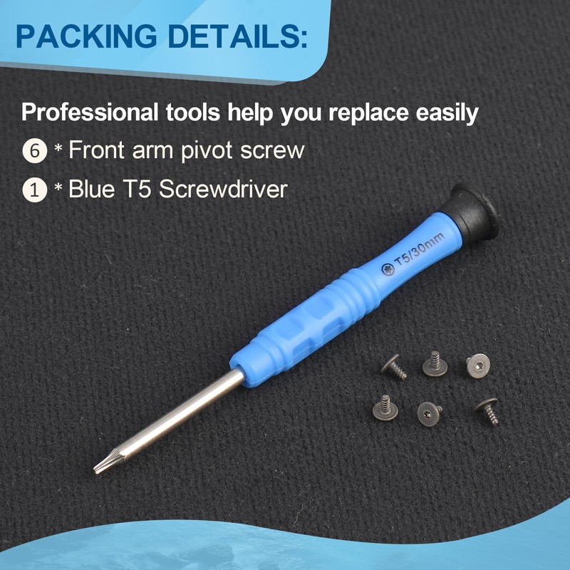Front Arm Shaft Screws for DJI Mini 3/Mini 3 Pro