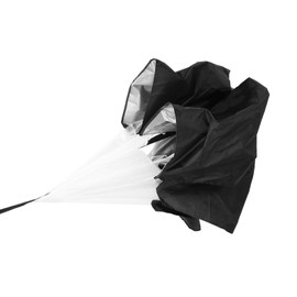 Adjustable Speed Chute, Running Parachute Speed Training Resistance Umbrella Football Parachute Running Speed Chute Resistance Parachute for Basketball Training Adults Youth Kids(black)