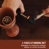 PALOSANTO - Charcoal Holder - Ideal to use inside the