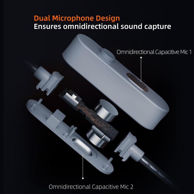 KZ M2 Cable de actualización chapado en plata de doble