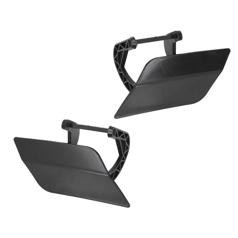 1 Pair Left Right Bumper Headlight Washer Nozzle Cover Bumper