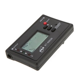 Guitar Tuner Clip On, Digital Tuner, LED Digital Electronic Acoustic Bass Guitar Chromatic Tuner with Mic