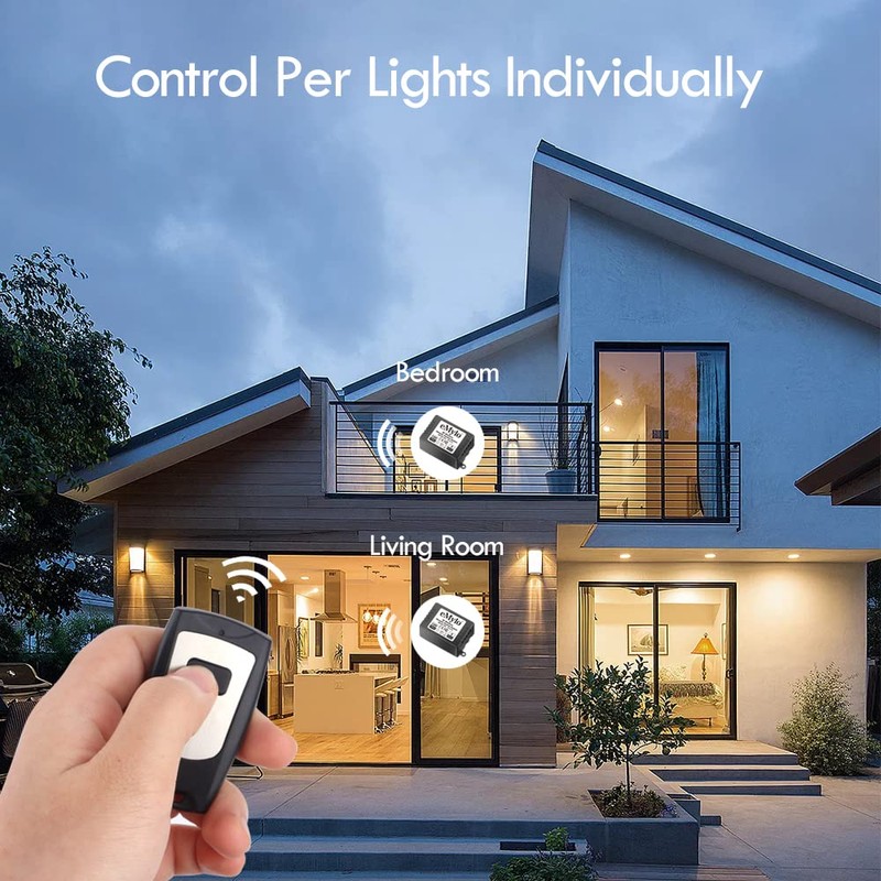 eMylo RF DC 12V 1 Channel One Relay Wireless Remote