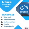 6 Pack - Funny CAR Stickers - Disabled CAR Bumper