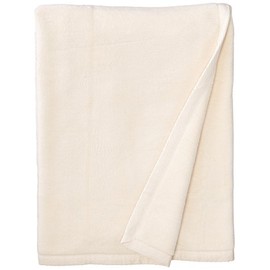 DownTown Company "Granny 100% Natural Egyptian Cotton, Cashmere Soft Blanket, Imported from Portugal, Throw Size, Cream