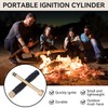 Fire Piston, Portable Outdoor Emergency Fire Piston Convenient Survival Supplies
