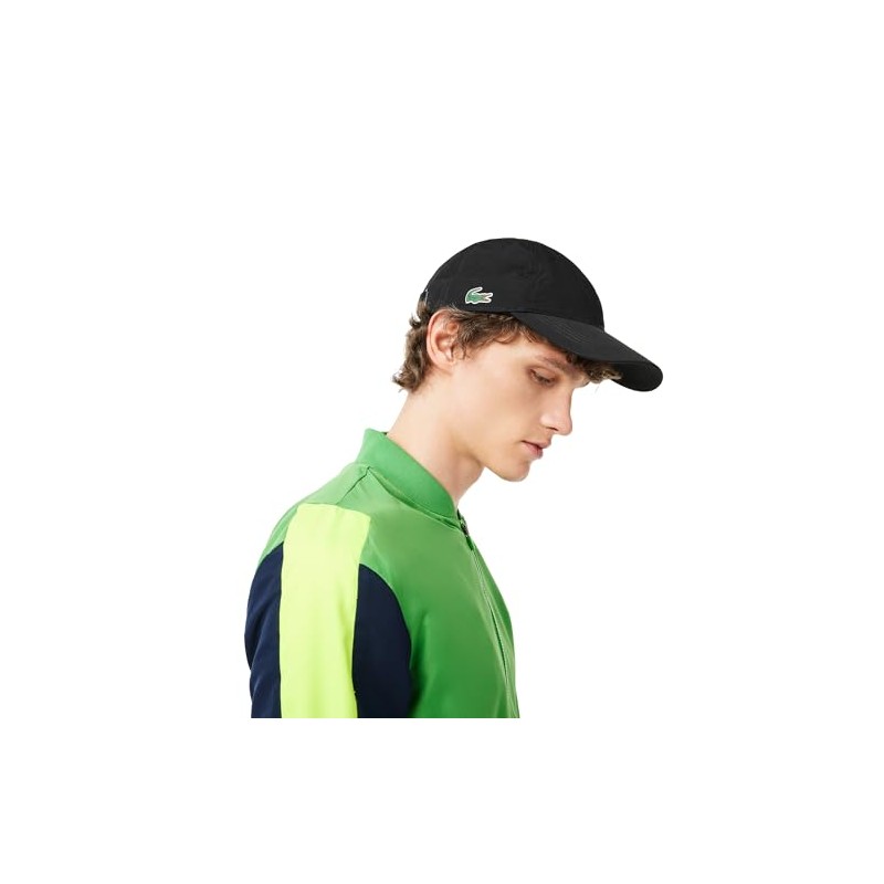 Lacoste Gorra para Hombre, Color Negro, Talla única