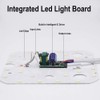 ZFQ 12W LED Ceiling Panel Light Module Lamp Board, Ceiling