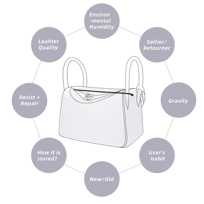 DGAZ バッグインナーバッグ ハンドバッグシェイパー 自立 トートバッグインサイト 手作り シルク サテン Lindyリンディ Bags（ホワイト、LD30）