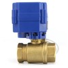 U.S. Solid Motorized Ball Valve- 1/2inches Brass Electrical Ball Valve