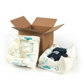 PAPEREZ PAPEREZ MINI AIR EASI Foam Packaging Bags 26 PACK #10 Handy Foam Room Temperature Expanding Foam Bags for 8'x8'x8' Box