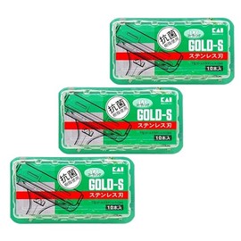 Kai SMTGS10B1 T-shaped Gold Stainless Steel, Set of 10 x 3