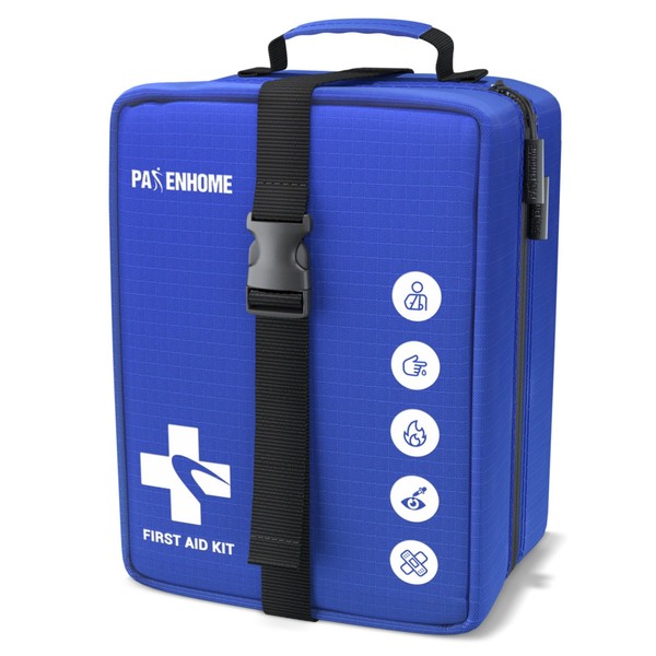 Professional 506 PCS First Aid Kit – 4-in-1 Detachable Emergency