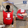 EZ Assistive Patient Lift Divided Leg Sling with Lower Back,