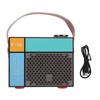 Bluetooth Speaker, 5W Stereo Sound Modern Cute Pixels Style Portable