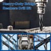 Rocaris 3/4" M2 HSS Taper Chucking Reamer Drill Bit, Taper