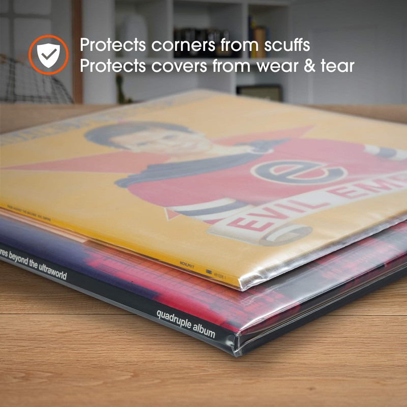 50x 7 Inch Outer Vinyl Record Sleeves | DENSITY Covers