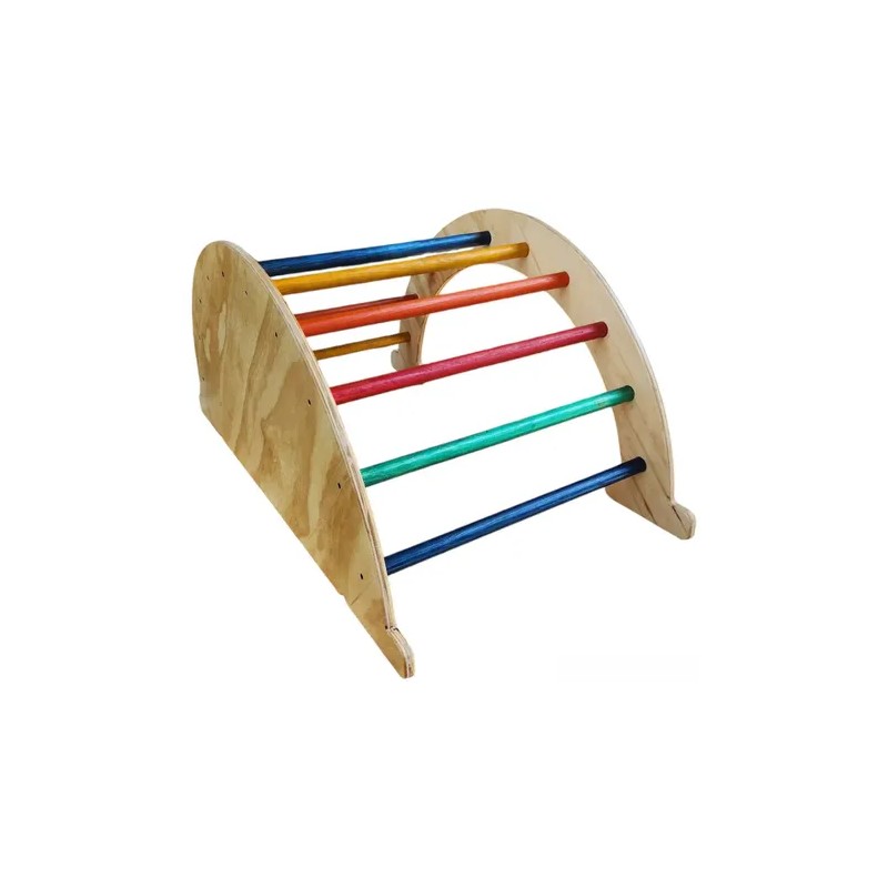 Arco Pikler De Madera Gimnasio Para Bebés Método Montessori