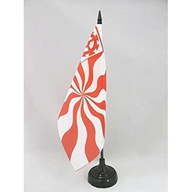 AZ Flag Table Flag, Republic of Muhlhausen, 21 x 14 cm, Table Flag 14 x 21 cm