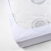 Pikolin Home – Cushioned Mattress Protector, Waterproof and Breathable, white,