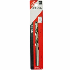 Light Seiki Super Ironwork Drill, 1 Pack, 0.3 inches (9.3 mm) (Metal/Metal)