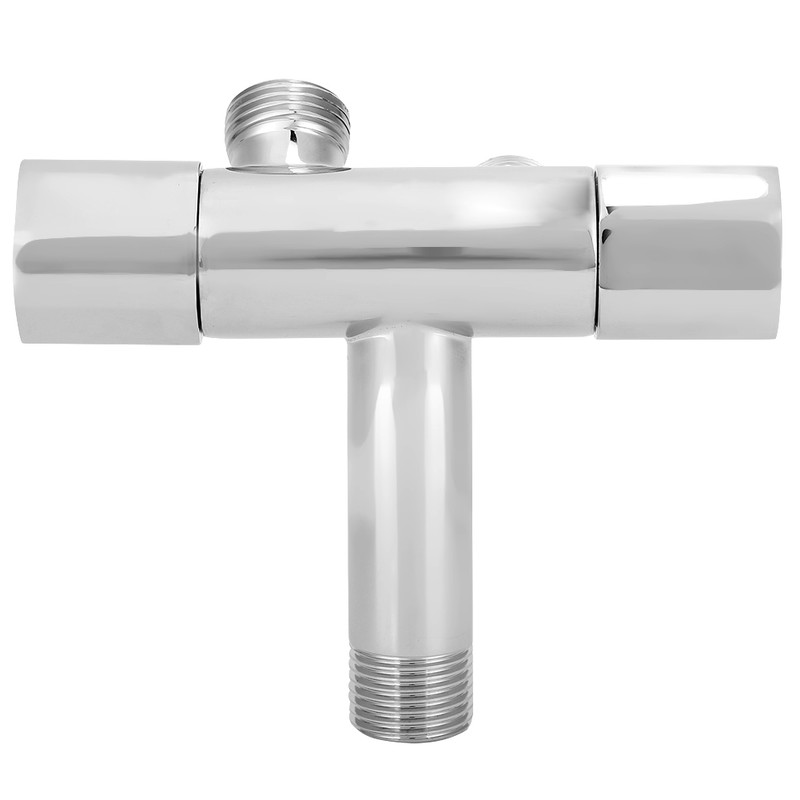 G1/2in Thread Brass 1 Inlet 2 Outlet Angle Valve ThreeWay