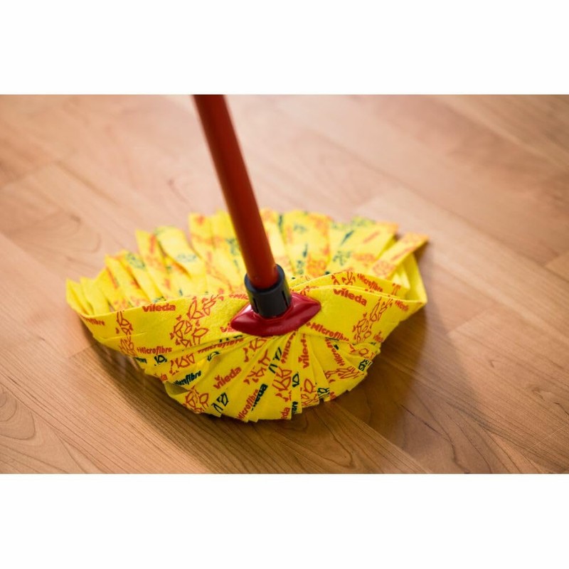 Vileda SuperMocio Soft Mop Replacement Head, 30% Microfibre, Pack of
