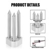 2pcs Apple Peeler Fork Replacement, Apple Peeler Accessories Stainless Steel