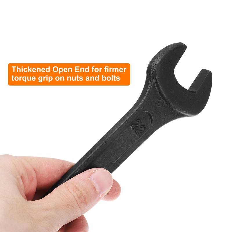 HARFINGTON Single Open Ended Spanner Wrench, 70mm, Thicken Carbon Steel