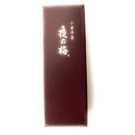 Toraya Small Yokan Night Plum (Kokura Yokan) with Paper Bag Size: 3.1 x 1.1 x 0.8 inches (7.9 x 2.8 x 2.0 cm); Weight: 1.8 oz (50 g) (total weight: 1.9 oz (55 g)