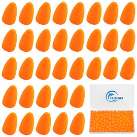 80 Pieces Fishing Foam Floats Bullet Fishing Rig Floats Pompano Rigs Floats Spinner Rig Floats Foam Snell Floats Fly Fishing Strike Indicator for Trout Walleye Catfish