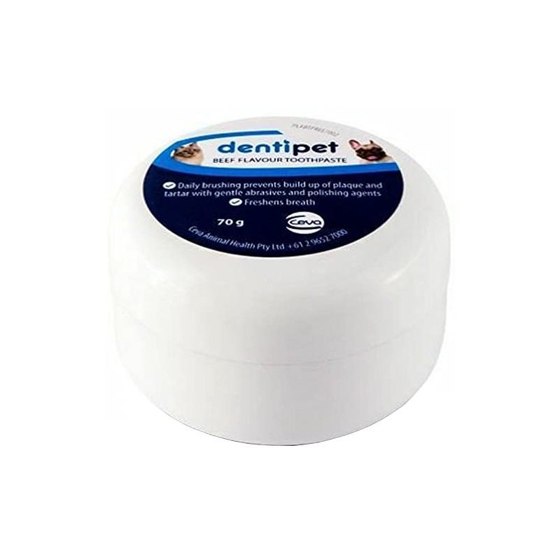 CEVA TOOTHPASTE DENTIPET BEEF 70G