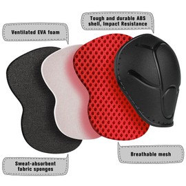 iMoebel Children's Inline Pads Set, 6-in-1 Protector Protector Set, Protective Equipment, Adjustable, Knee Pads, Elbow Pads, Wrist Guards for Skating, Driving, Scooter, Skateboard