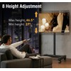 AX WABER Mobile TV Floor Stand for 19-50 inch LCD