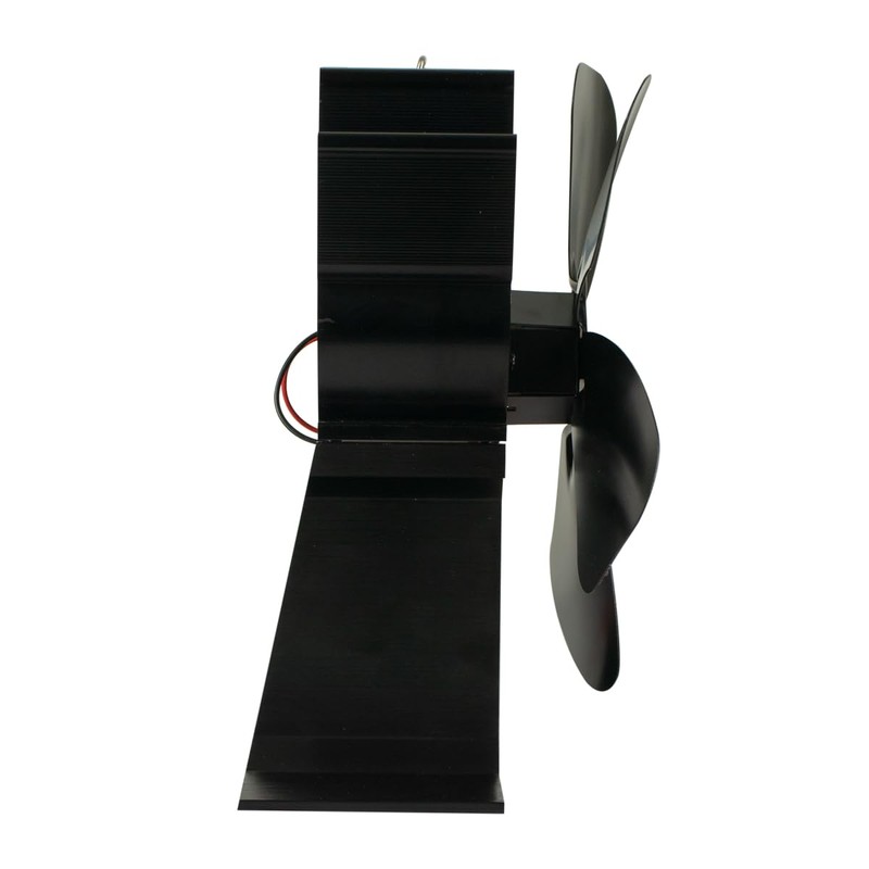 US Stove MH4 Miracle Heat 5 Blade Thermoelectric Fan, No