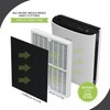 FilledwithLove - 1 HEPA Filter & Carbon Filter Compatible with