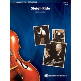 Sleigh Ride Conductor Score Full Orchestra By Leroy Anderson