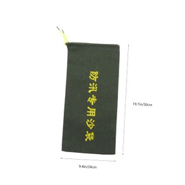 Mipcase Flood Barriers for Doors Home 3pcs Heavy Duty Sandbags Waterproof Canvas Emergency Ready