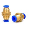 Pneumatic Bulkhead Fitting IQS 10 mm Hose Connector Straight on