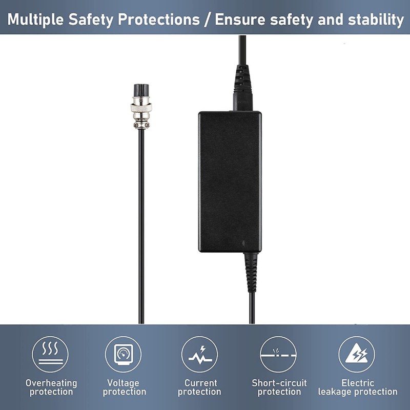 Digipartspower 24V 2A AC Adapter for Razor Pocket Mod 15130651