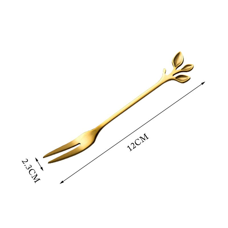 XUNQUCOM 6-Piece Stainless Steel Fork Set