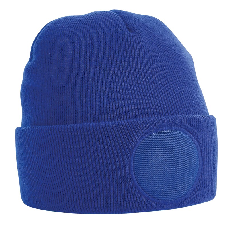 Beechfield - Circular Patch Beanie - Graphite Grey
