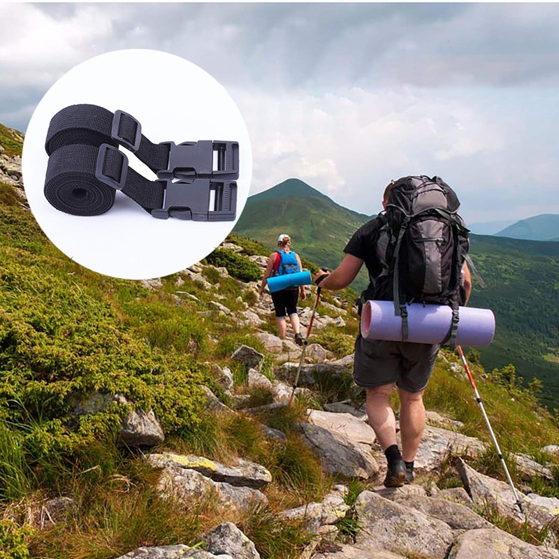 Premium Utility Straps with Quick Release Buckle Adjustable Heavy Duty