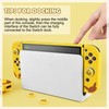 DLseego Protective Case for Switch OLED,Slim Soft Dockable Protective Shell
